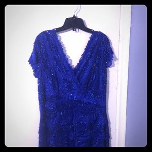 Royal Blue Le Chateu Dress